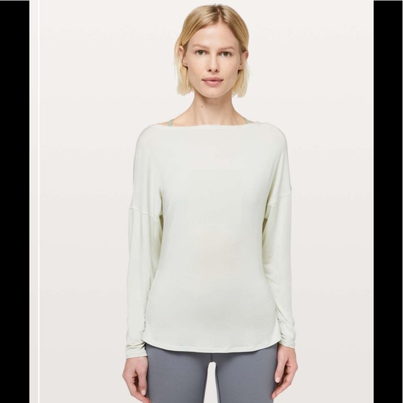 NWOT Full Of Grace Long Sleeve Ocean Mist - Picture 3 of 7